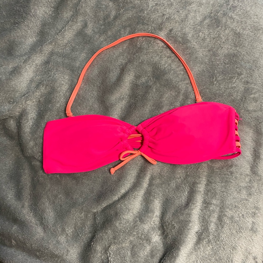 Neon bikini top